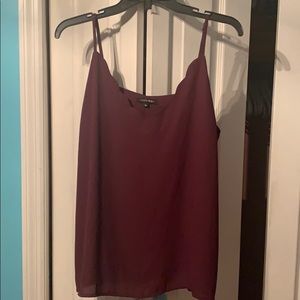 Scalloped tank top